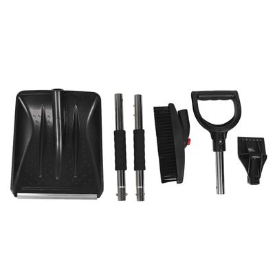 Car Snow Shovel Extendable Detachable Rotatable 3 In 1 Stainless Steel Car Snow Removal Shovel for