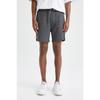 Slim Fit Fleto Pocket Nachhaltige Ottoman-Bermudashorts