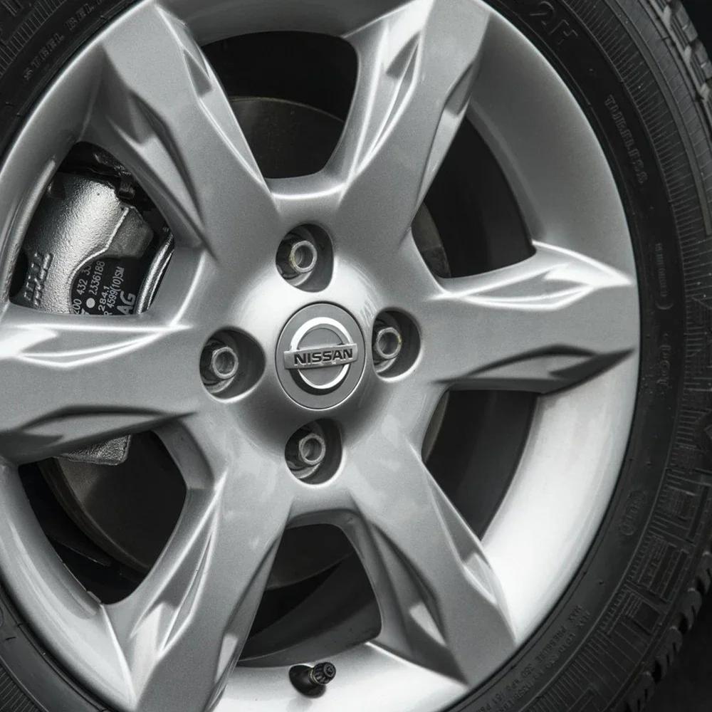 4 Pezzi Copricerchi Centrali per Ruote Auto Copertura Cerchi per Nissan Qashqai j11 Juke GTR X-Trail Patrol Micra Navara Tiida Murano Sentra Leaf