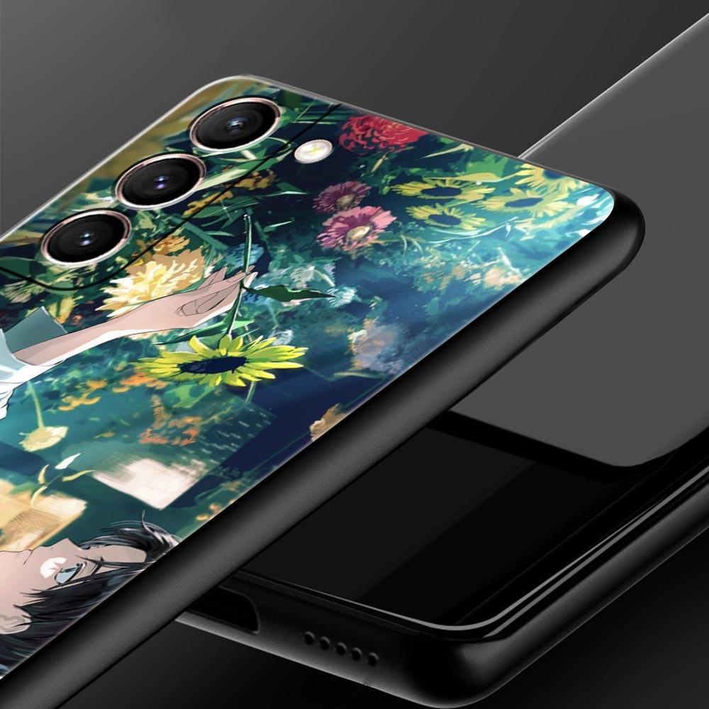 Anime Girl Art Scenery Soft Phone Case For Samsung Galaxy S23 S22 S21 S20 FE Ultra 5G S10 S10E S9 S8 Plus 10 20 Silicone Cover