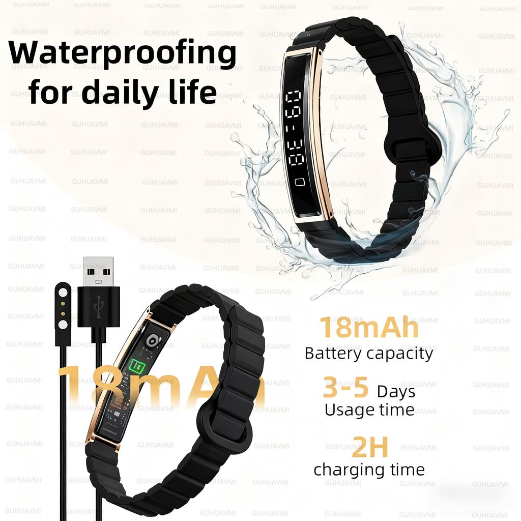 New Woman Health Smart Band Fitness Tracker with Heart Rate Blood Oxygen Sleep Monitor IP68 Waterproof Pedometer Watch for Women