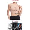 Shock-proof Gathering Plus Size Running Yoga Fitness Bra Hollow-out Beauty Back Front Zipper Sports Underwear Women