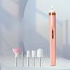 Nail Polishing Machine Electric Nail Grinder With Light Portable Mini Electric Manicure Art Pen Tools With Bag For Gel Removing