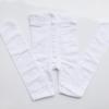 Children's White Velvet 800D Dance Pantyhose - Winter Exercise Socks for Girls