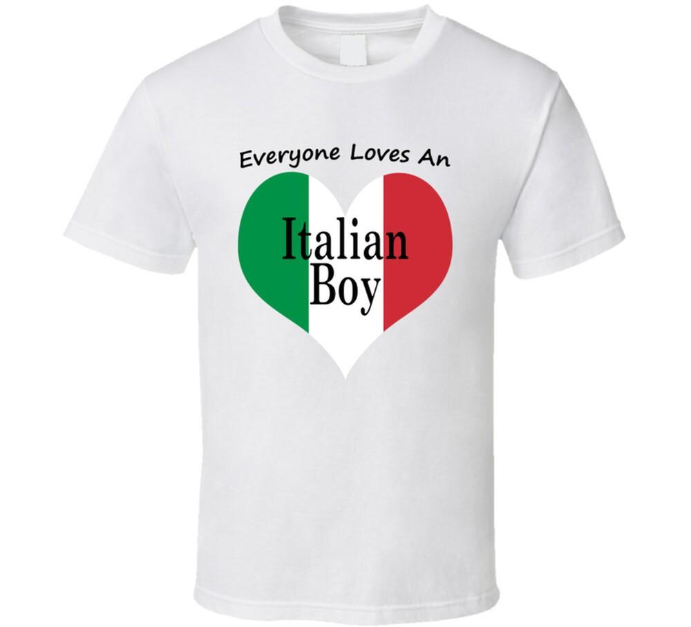 Everybody Loves An Italian Boy Cool Nationality T Shirt Unisex T-Shirt S