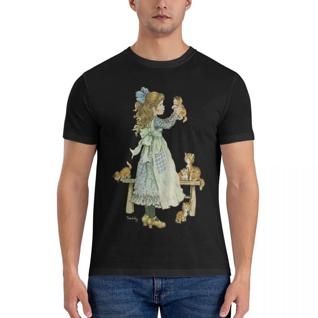 Sarah Kay Girl Tshirt For Unisex Cotton Oversized T Shirts Unisexs Tees Short Oneck Summer Clothes Tops S6xl