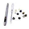 Pacote com 100 Parafusos Chicago M5x4mm Resistentes de Liga de Zinco Rebites para Encadernação para Bolsas de Couro Livros Golas Uso Fosco