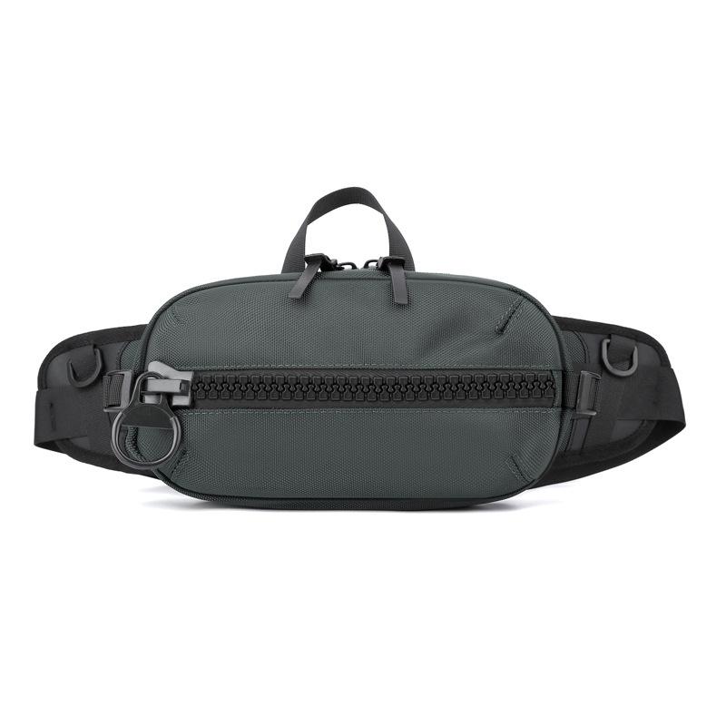 Outdoor Multi-Purpose Men's Waist Bag Korean Fashion Casual Chest Pack Crossbody Shoulder Bag for Travel Hiking Daily