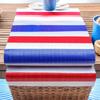 Heavy-Duty Striped Waterproof Tarpaulin