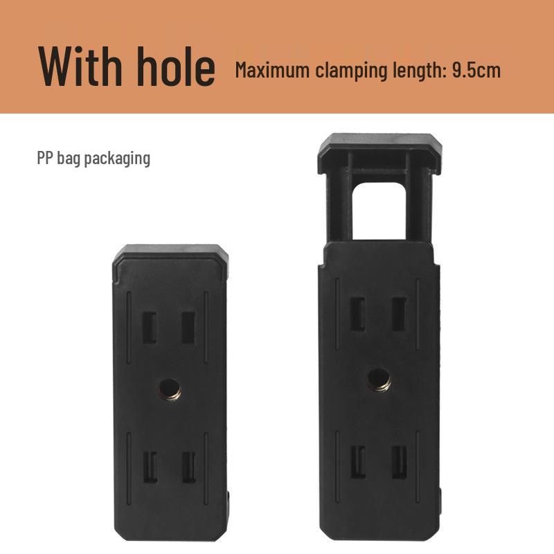 

Dual Phone Stand with E-Shaped Clamp for Live Broadcasting and Selfies