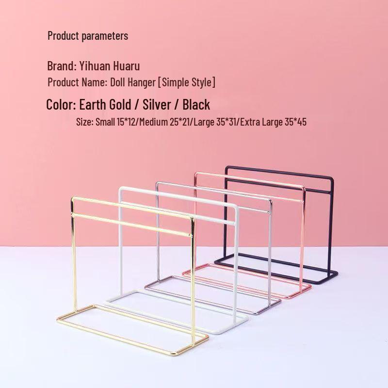 BJD Doll Clothes Hanger & Storage Rack for 6-Scale Wardrobe