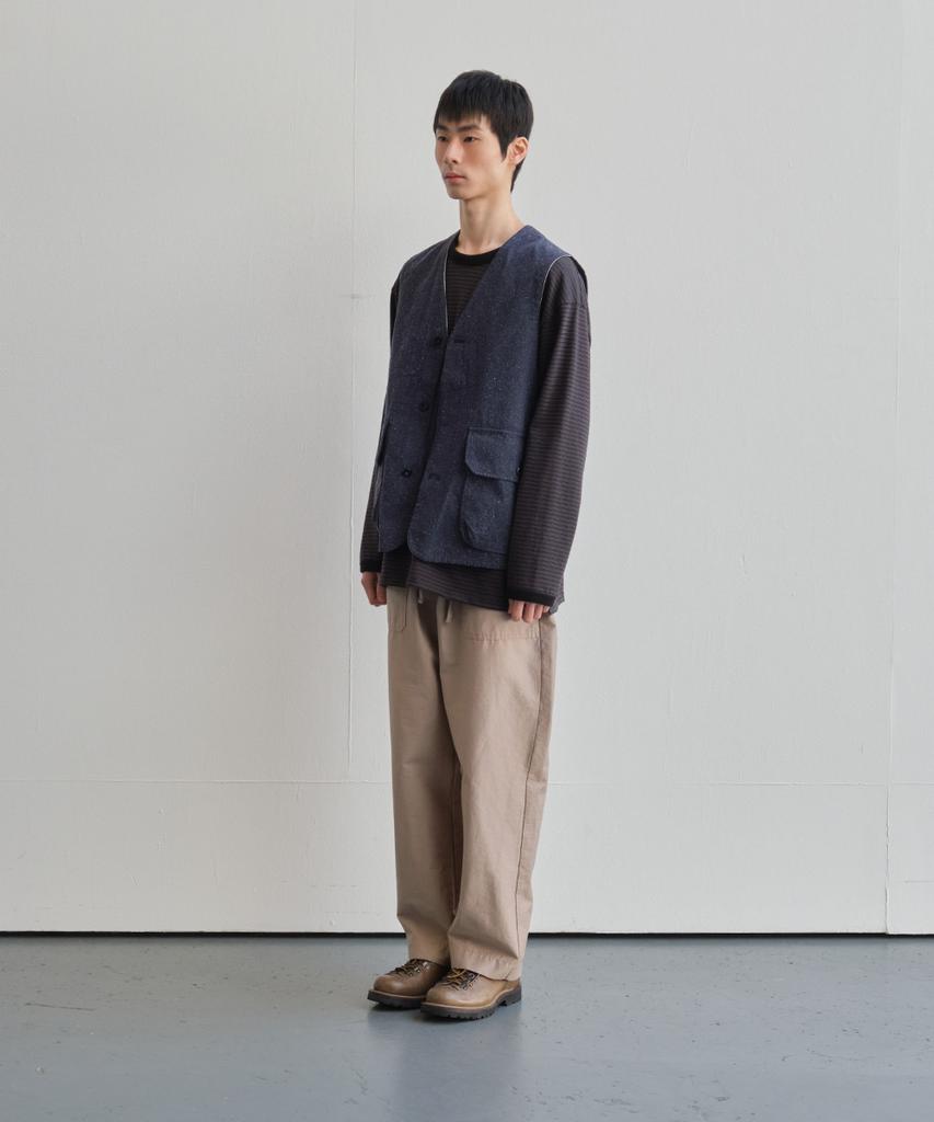 Holliseon Cove Fatigue Resort Loose Pants Beige