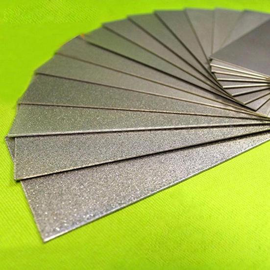 Thin Diamond Square Knife Tool Sharpening Stone Whetstone 80 - 3000 Grit