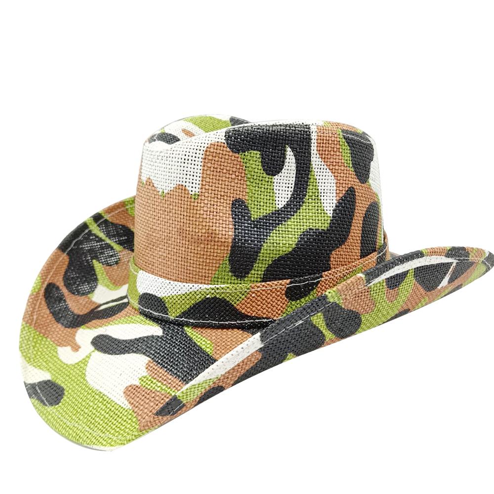 Western Cowboy Hat Straw Hat Men and Women Beach Sun Hat Retro Gentleman Ladies Cowboy Jazz Outdoor Travel Summer New Cowboy Hat