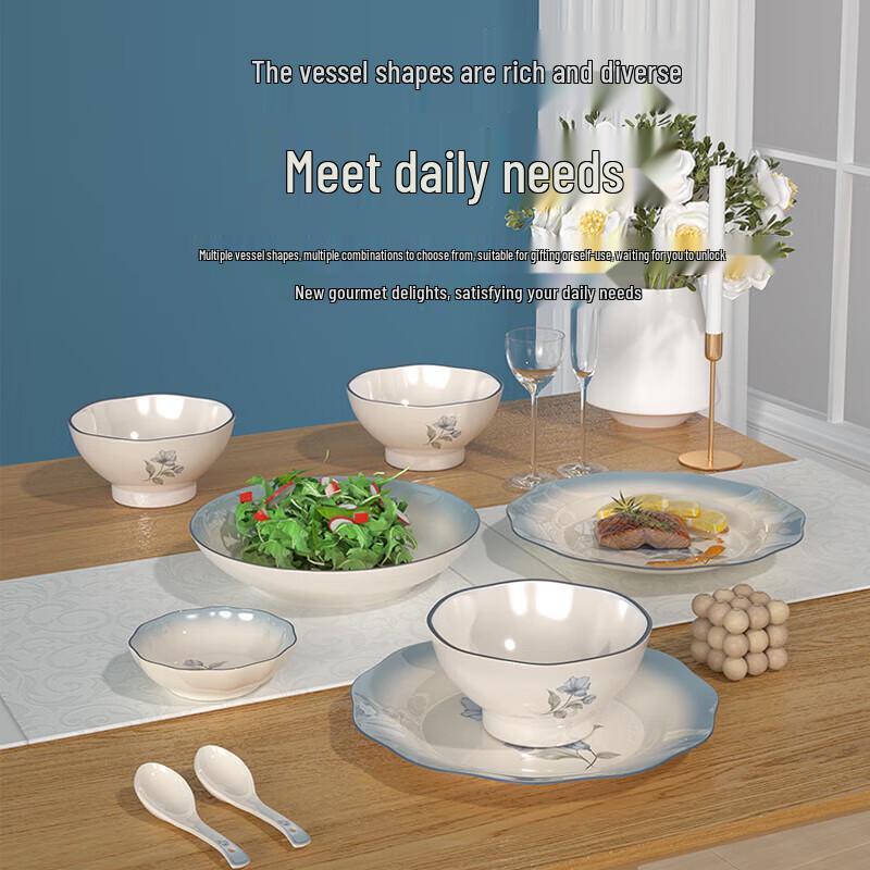Kangbach Blue Impression Dinnerware Set