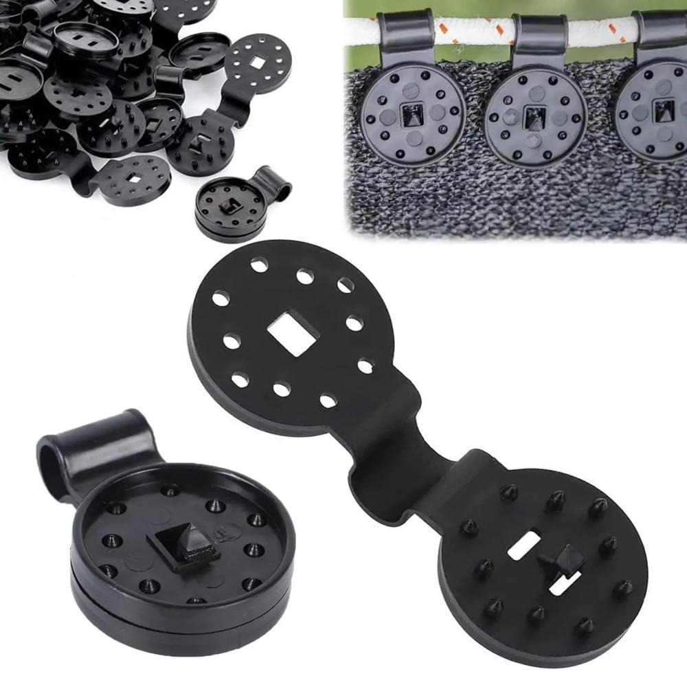 50Pcs Shade Cloth Clips Shade Fabric Clamps Grommets For Net Mesh Cover Sunblock Fabric In Garden Backyard Greenhouse Fixer