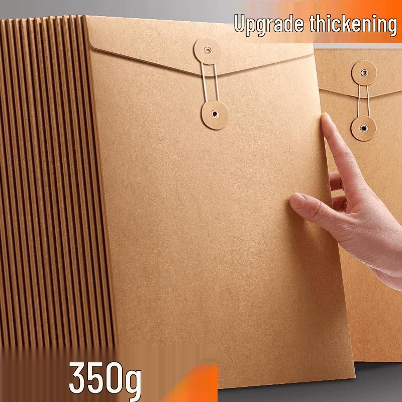 Kraft Paper Document File Bags