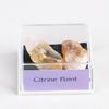 9box Mixed Natural Rough Stones Raw Rose Quartz Crystal Mineral Rocks Collection