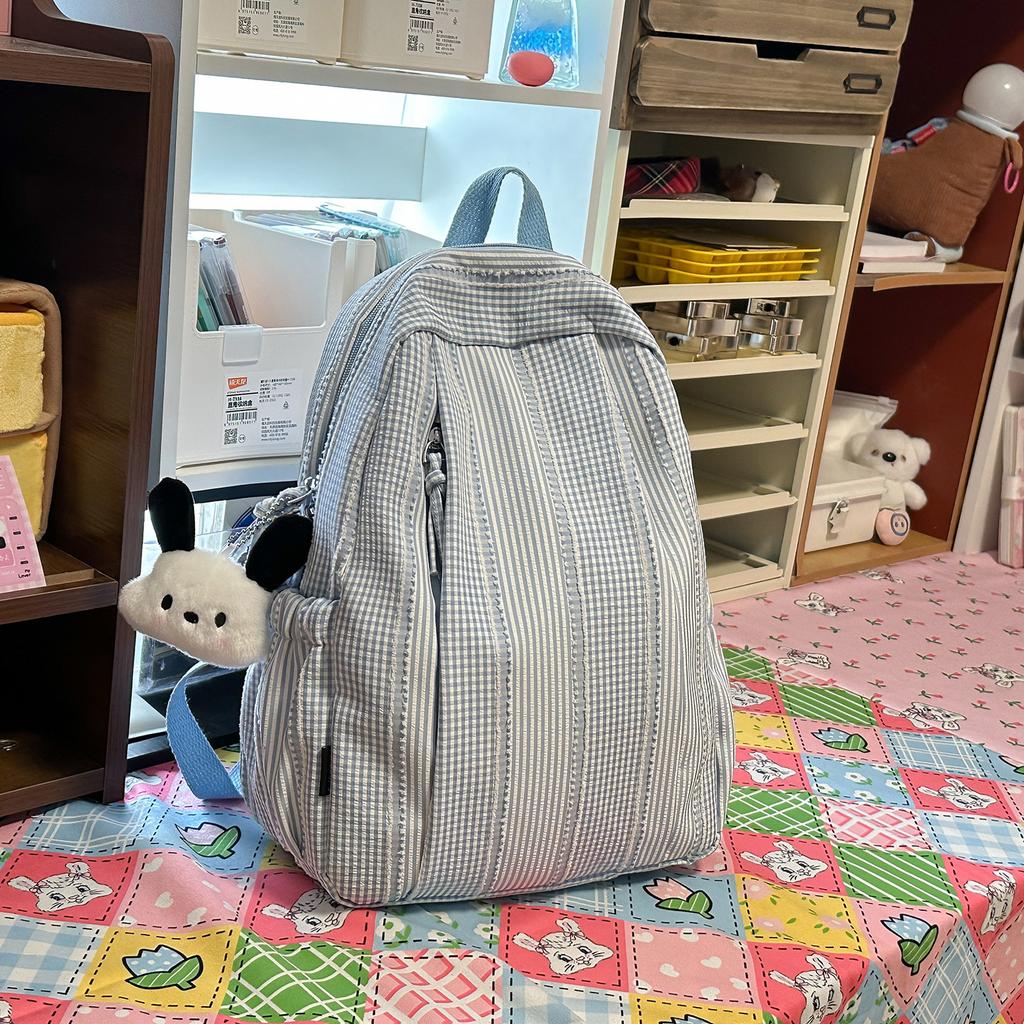 Schoolbagins Style High-value Schoolbag Female Niche Junior High School Girl High School Student Backpack Female Primary School Student Cute Backpack