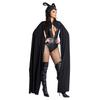 Halloween, Witch's Cloak, Sexy Siamese, Horns, Sleeping Spell Masquerade Costume