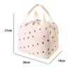 Corduroy Lunch Bag Thermal Insulation Lunch Box Storage Handbag Multifunctional Kid School Cooler Bag Picnic FoodPouch Loncheras