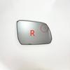 For Ford Ranger 2023-2025 Left Right Side Rear View Lens Split Mirror Blind Spot Heated Glass Rearview Lens Accessories Auto