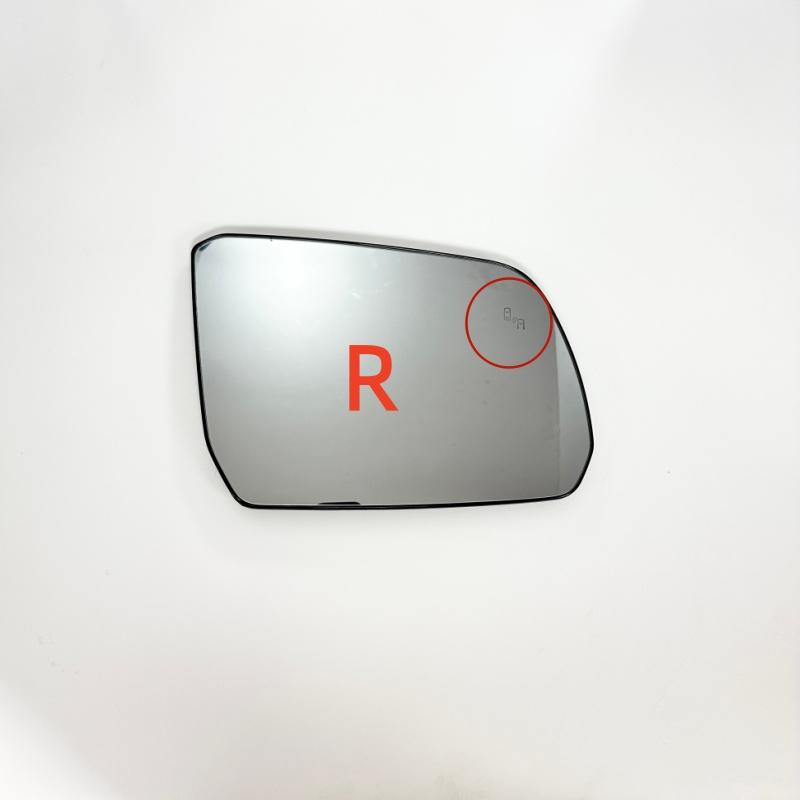 For Ford Ranger 2023-2025 Left Right Side Rear View Lens Split Mirror Blind Spot Heated Glass Rearview Lens Accessories Auto