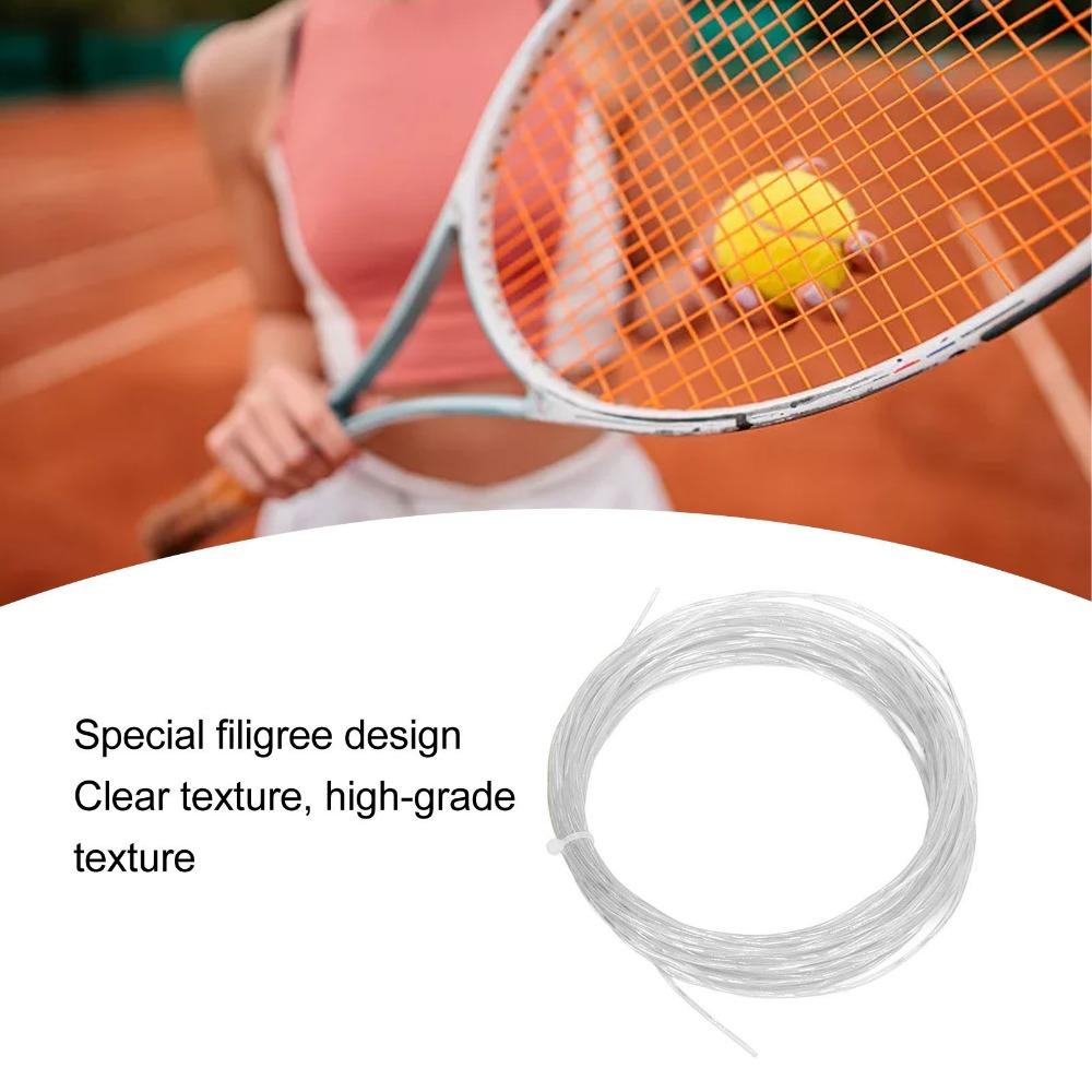 10pcs Nylon Material Tennis Racket String 0.7mm Gauge Nylon Tennis String  Badminton Training