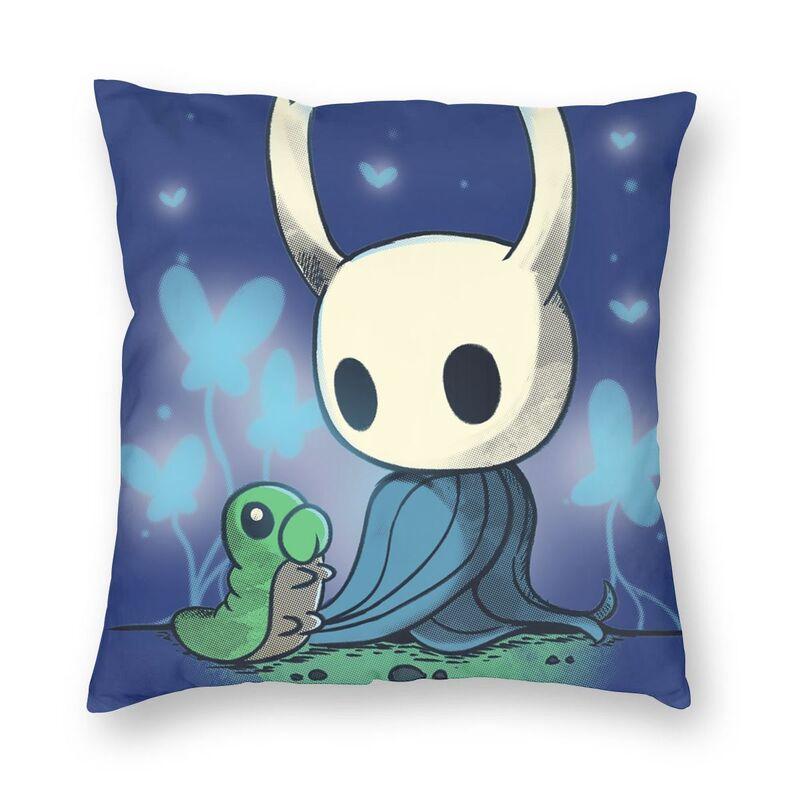 Hollow Love Cushion Cover 45X45 Home Decorative Print Hollow Knight Throw Pillow Case For Car Double-Sided Cojines Decorativos