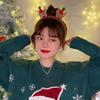 Christmas Headbands For Adults Plush Hairband Headpiece Headwear Christmas Headpiece Women Girls Party Festival Winter