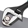 Adjustable Wrench Spanners Quality Carbon Steel, Rust Resistant Easy to Carry Suitable for Mechanics, DIY Enthusiasts