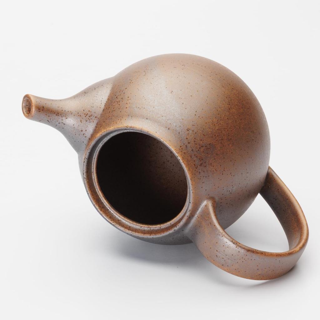 Mino Ware Approximately 500ml Black Shigaraki Made In Teapot, Capacity, Style, Japan, 500-06