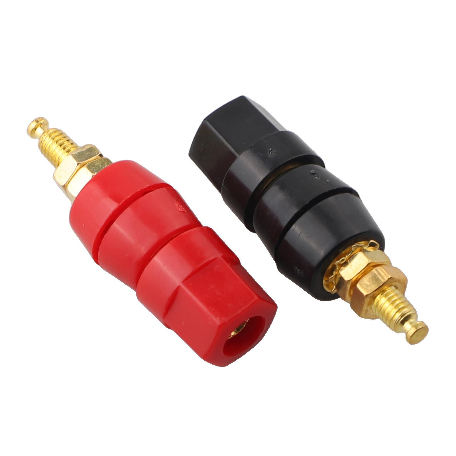 Audio Equipment Setup Audio Speaker Binding Post Gold Plated Terminal 4mm Diameter Of The Tail Hole Maximum Signal Transmission China Mainland