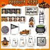 New Halloween DIY sub-plate decorative ornament creative exquisite wood products