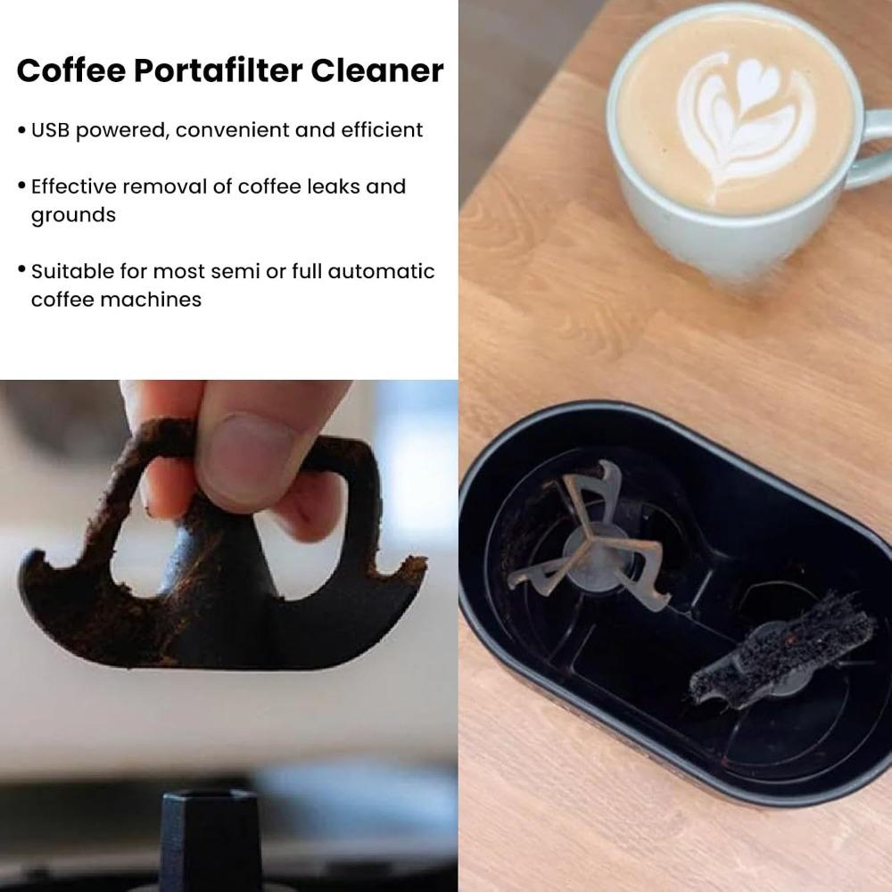 Anti Spill Cleaning Tool Spill Proof Portafilter Cleaning Kit For Espresso Machines