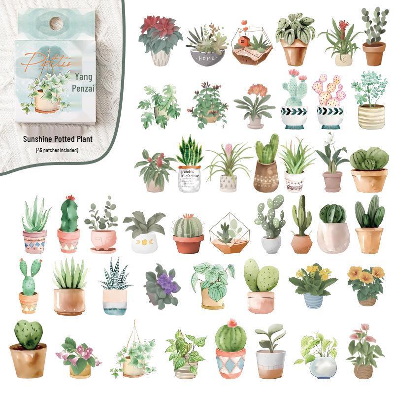 Children's Cartoon Self-Adhesive Letter Stickers: DIY Journal & Phone Case Decoration