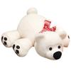 Cute Lying Polar Bear Pillow Plush Toy Doll White Bear Doll Children's Ragdoll Birthday Gift