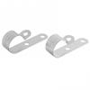 410PC Silver Exhaust Pipe P Clip for Webasto Air Diesel Parking Heater