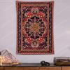 Persian Carpet Print Tapestry Poster Wall Tapestries For Bedroom Decoration Aesthetic Tapices Flag Wallpaper