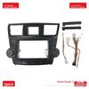 Toyota Highlander 09-14 Ultimate Edition 9-inch Matte Black Navigation Console Frame Kit