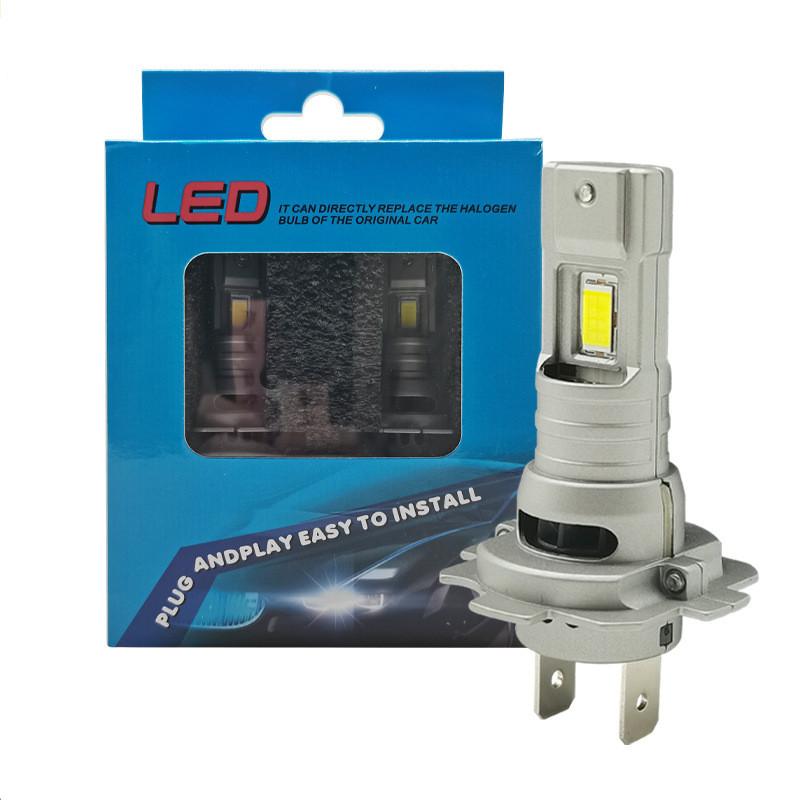 Replace Car LED Headlights with Mini Straight In H7 Ultra Bright Spotlight Lights