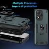 For Honor 400 Lite 5G Case Armor Shockproof Lens Protect Cases For Honor400 Lite Finger Ring Holder Magnetic Cover