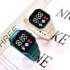 Premium C3 Student LED Sport Watch - Large Dial Unisex with Earth Time Button