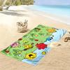 Mr. Men and Little Miss Print Beach Towel, Large Soft Quick Dry Towel for Beach Camping Swimming