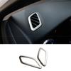 Dashboard Side Vent Overlay Cover 2PCS For Benz GLA CLA 2013- ABS Silver