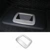Silver Steel Back Door Tailgate Handle Cover Trim For BMW 5 Series G30 2018-