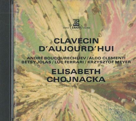 

CD ELISABETH CHOJNACKA - Clavecin D aujourd hui WPCC3324 WARNER Japan Classical Used