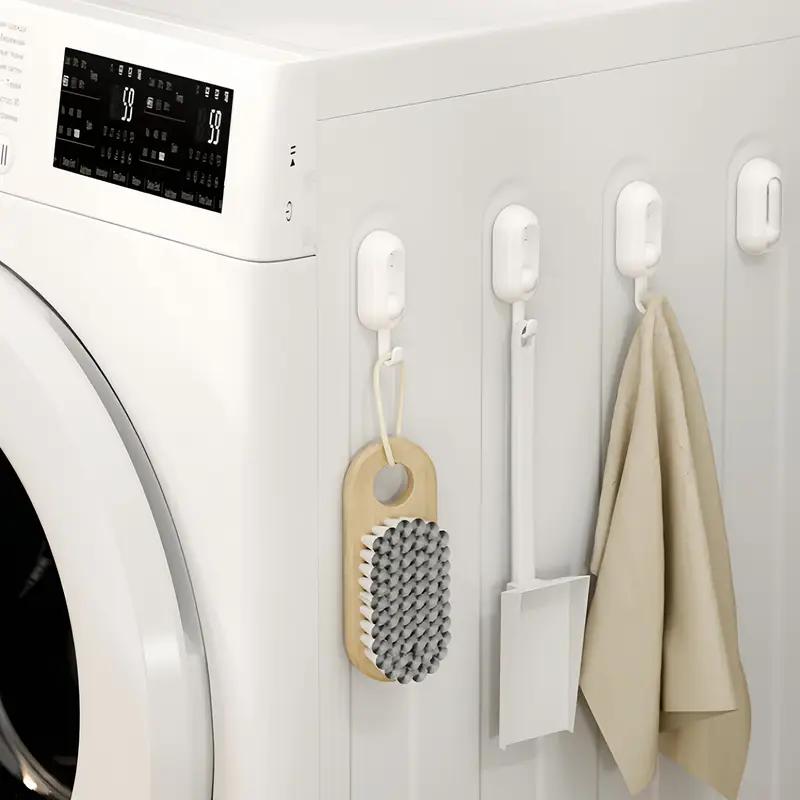 4 BUC Cârlig Rotativ Fără Găuri Agățător de Perete cu Portanță Bucătărie Perete cu Portanță Ușă de Intrare În Spatele Ghiozdanului