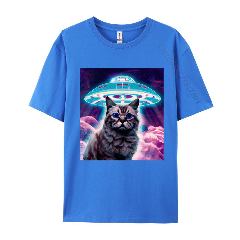 Help Me Cat T Shirt Geek Gift TShirt Aline Attacks The Cat Tshirt Funny Anime Mens Cotton Graphic Tshirts