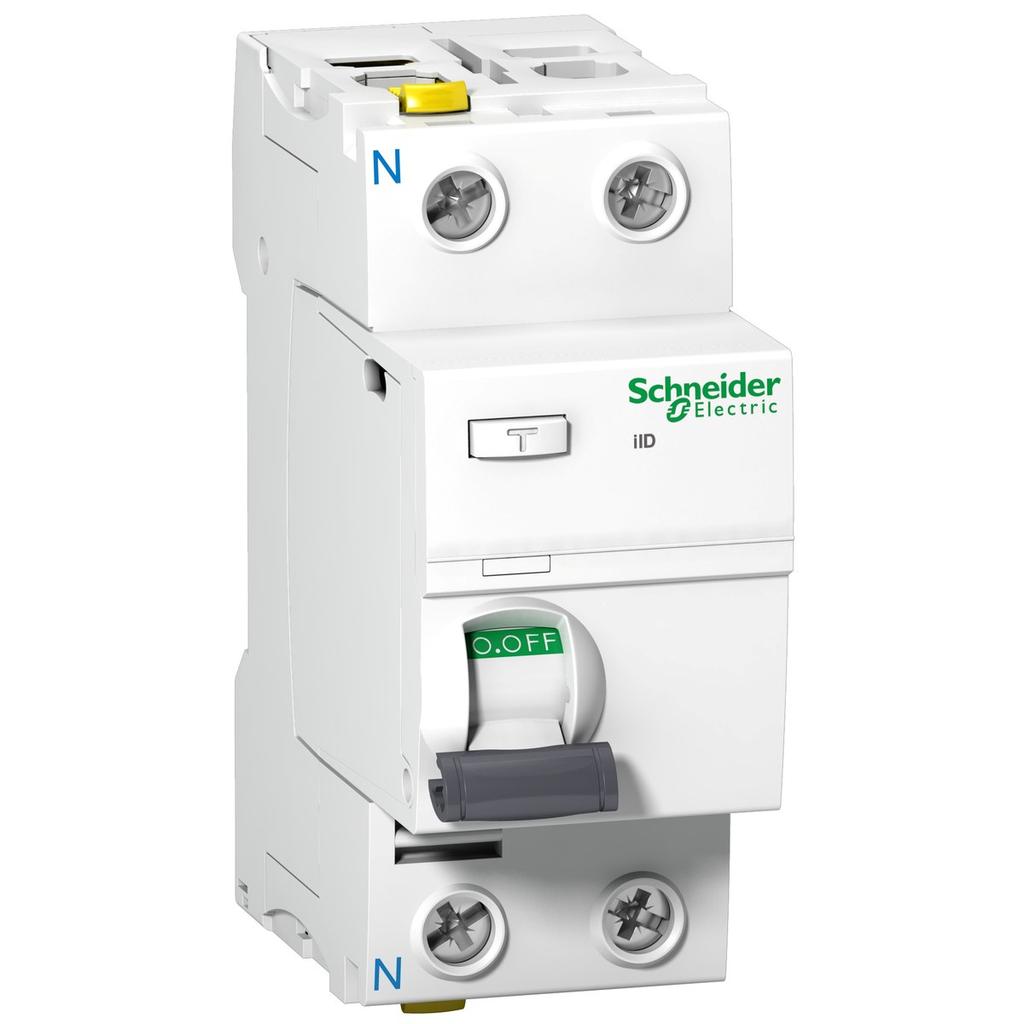 IID-25-2-30-A 25A 2-pole 30mA type A differential circuit breaker
